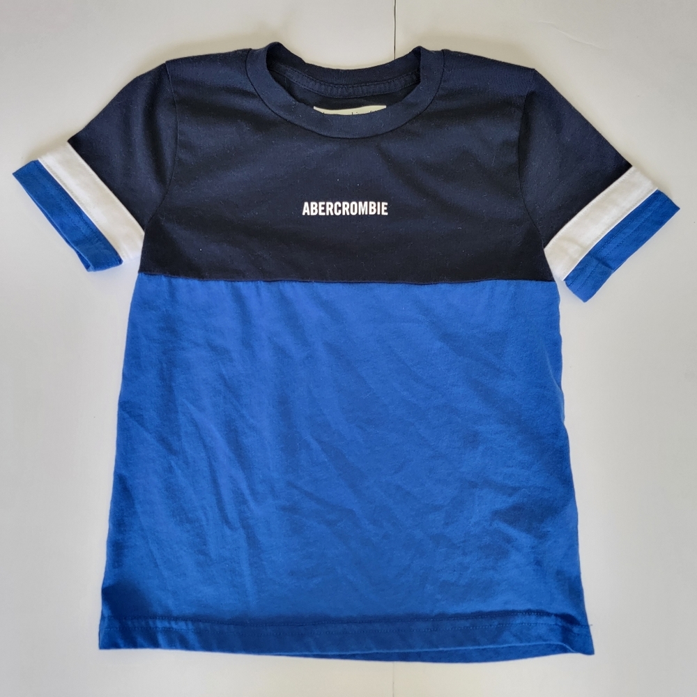 ♦️2/$25♦️Abercrombie Boys Color Block Tee Size 5/6